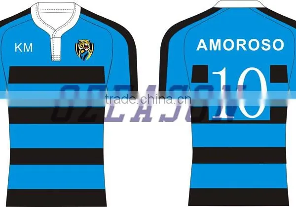 Sublimated Rugby Shirt,Custom Rugby League Jerseys photo-5