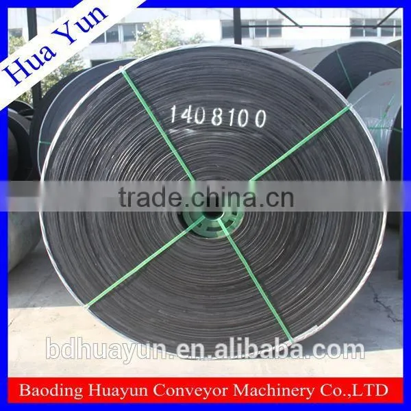 100 Degree Polyester Cotton High Heat Resistant Cement TC-70 Conveyor Belt photo-2