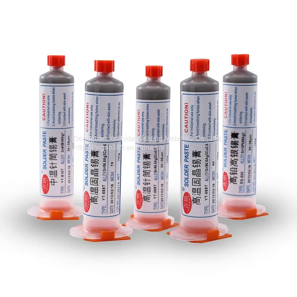 High Temperature Lead-free Syringe Solder Paste Solder Paste Welding Environmentally Friendly Tin Paste photo-2
