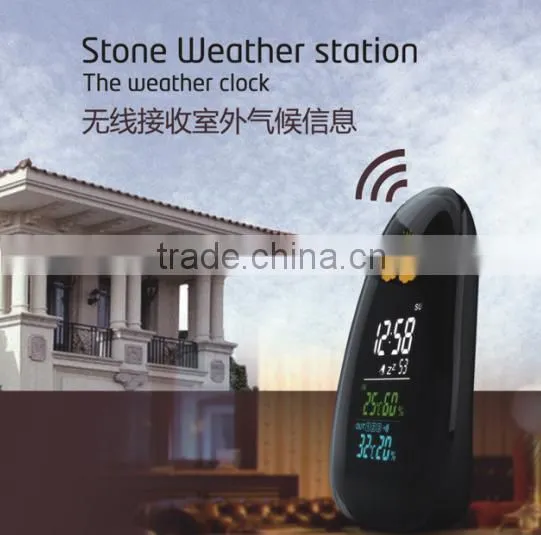 Professional Wireless Weather Station to Monitor Indoor Outdoor Temperature Humidity Thermometer Time photo-2