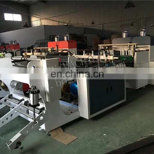 Two Lines Hot Cutting Plastic Bag Making Machine Price Shopping Bag Machine photo-3