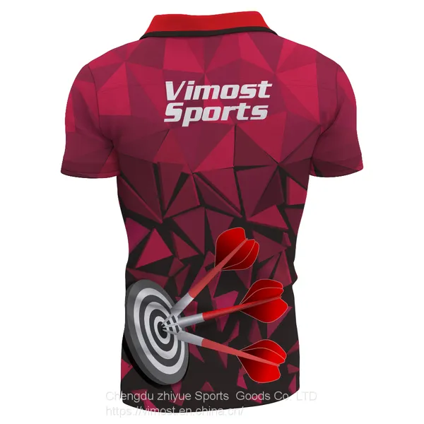 Custom Sublimation Fashion Dart Polo Shirts photo-2