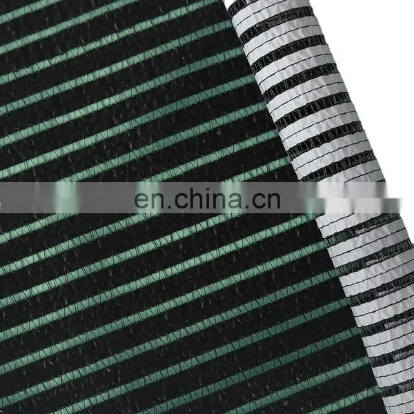 Garden Sun Reflective Aluminum Shade Net Woven Fabric Silver Shade Tarp Mesh Heat Control for Car and Dogs photo-3
