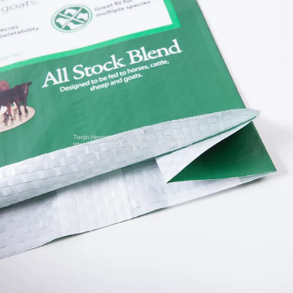 Ship In Stock Fast Dispatch Lamination PP Woven Bag 50kg Fertilizer Maize Agriculture Plastic Bags photo-3