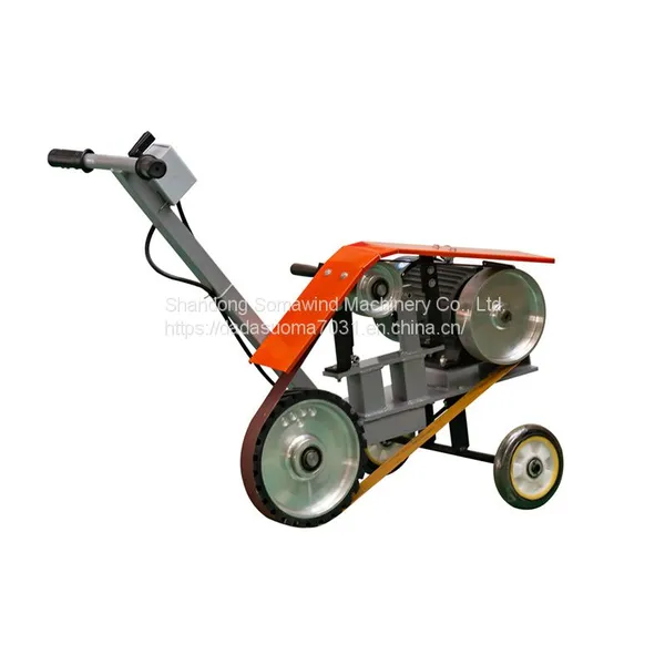 High Power Hand Sanding Belt Mechanical Hand Sanding Belt Machine Metal Sanding Machine photo-5