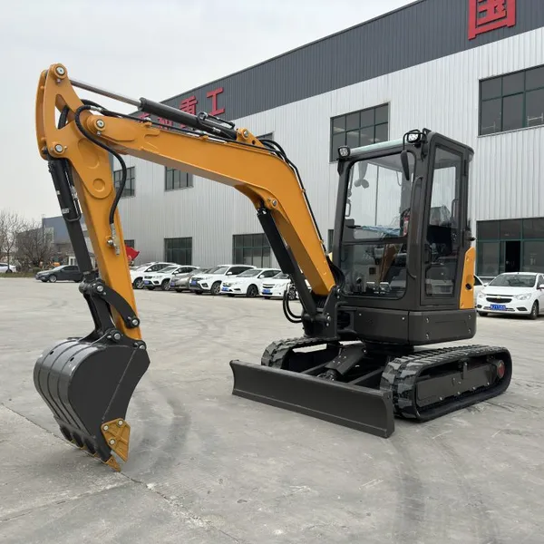 Multi-Functional Backhoe Hydraulic Mini Excavator for Broken Soil With Ripper Tooth / Ripper Hookripper photo-3
