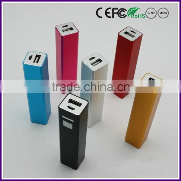 2015 Hot Aluminum Power Bank With 2600mAh for Smartphone photo-4