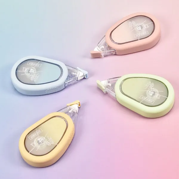New Arrival Correction Tape of Lepusheng With Silicone Protective Cover Large Capacity 30m Whiteout Tape photo-2