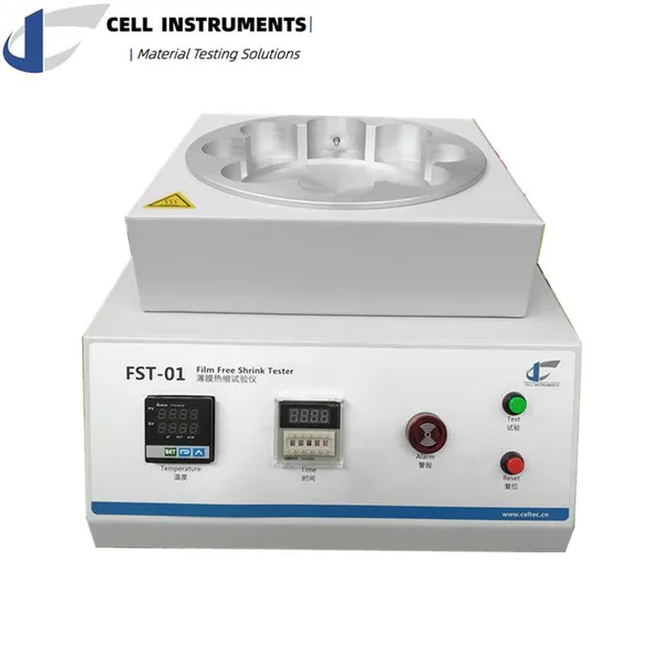 Plastic Package Tester Film Shrinkage Tester Oil Bath Heat Shrink Testing Machine ISO 14616 Shrink Tester photo-4