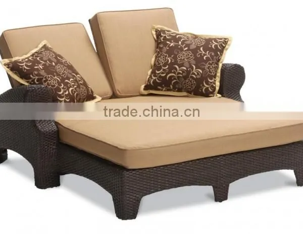 Light Folding Double Beach Bed Chair for Two Person photo-2