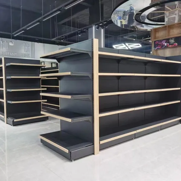 Shelf; Supermarket Shelf; Storage Shelf; Display Shelf; Convenience Store; Wood Grain; Thickened; Supermarket; Kiosk Stationery; Baby Store;Rack