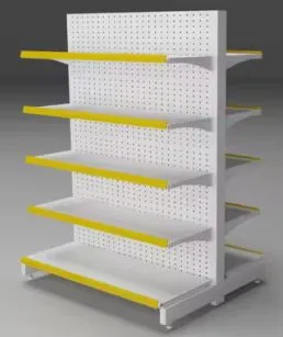 Professional Snacks Supermarket Gondola Shelf Display Rack Manufacture photo-3