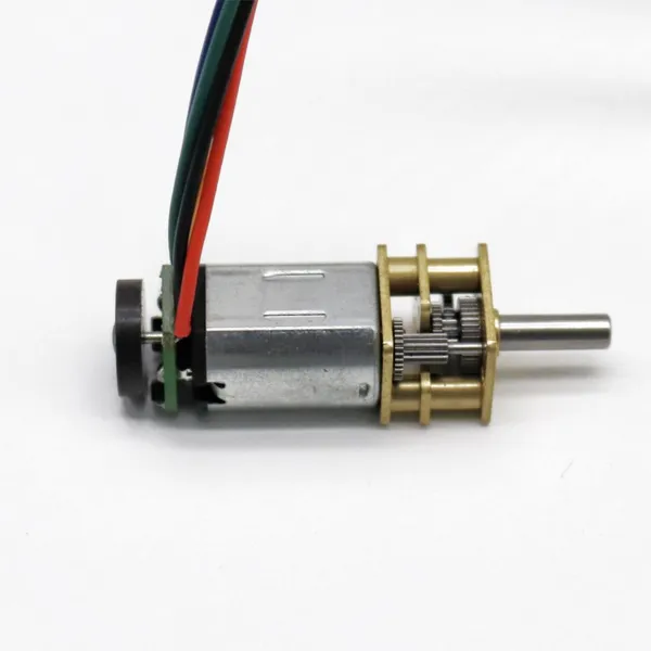 GM12-N20 Spur Geared DC Motor With Encoder 3.6v-12v 50:1 100:1 photo-3