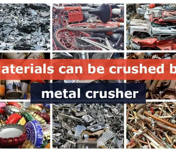 Crushing More Than 100 Kinds of Solid Metal Materials Metal Crusher Machine photo-2