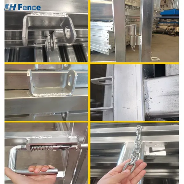 High Quality Australia Galvanized Welded Metal Steel Sheep and Goat Fence Corral Panels for Sale photo-5