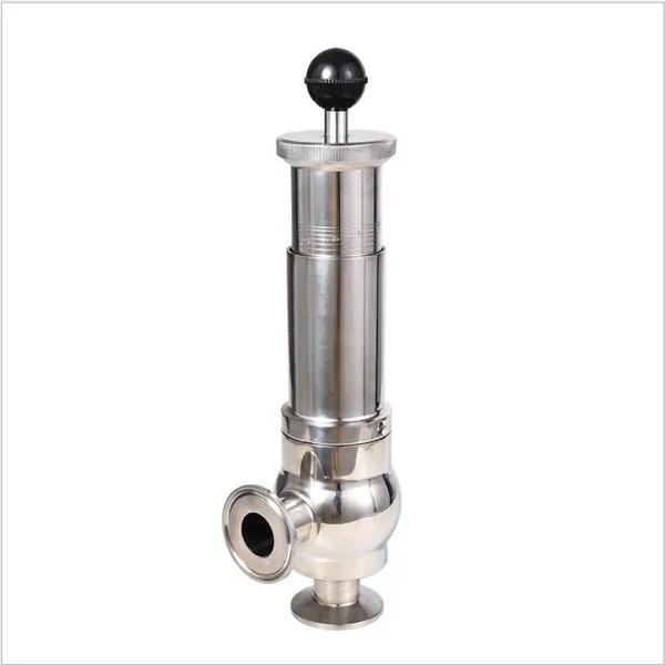 Sanitary Safety Valve, Made of Stainless Steel 304, With Quick-connect Design and Pressure Adjustment Function, Relief Valve With Pressure Range From 0.1mpa to 0.6mpa photo-3