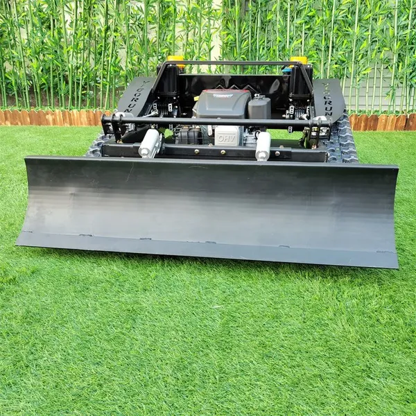 16Hp Industrial Gasoline Engine Single Cylinder Rubber Track Remotely Controlled Bush Trimmer photo-3