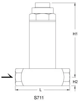 High Performancep Bellows Type Steam Trap Thermostatic Steam Trap for Steam Pipeline photo-3