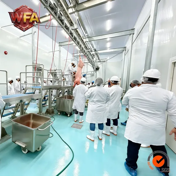 Automatic Pig Slaughtering Equipment Hog Slaughterhouse Machinery Swine Slaughter Line Pork Processing Plant Turnkey Project