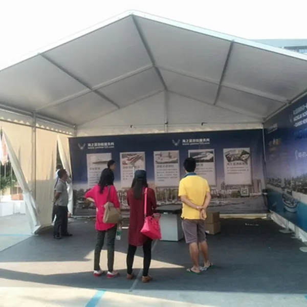 Anti-UV Waterproof Temporary Exhibition Hall Aluminum Alloy Outdoor Show Tent photo-5