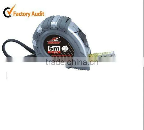 Silver Rubber Covered Tape Measure