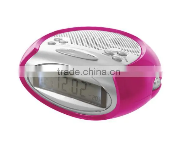 Best User Performance Weather Station LCD Display Alarm Clock Radio photo-3