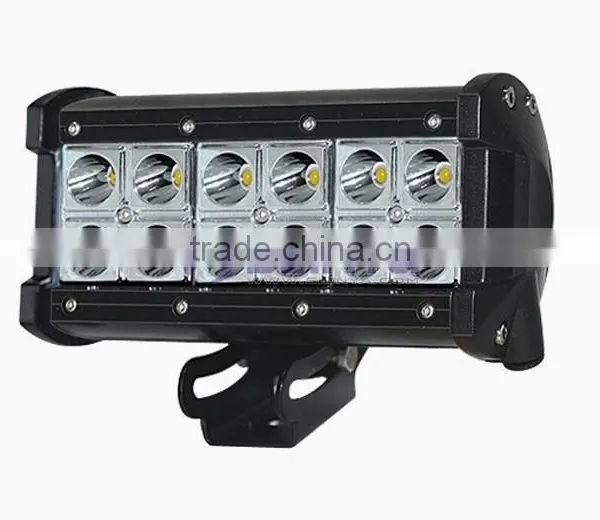 36W 12 LED 2520lm Brightness Aluminum Bracket LED Light Bar Car photo-3