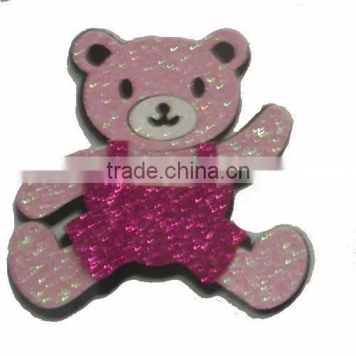 Garment Fabric Accessories Bear Sticker