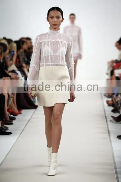 Summer Women Dress Hot Selling 60S 100% Cotton Double Level Bubble Texture Crepe Fabric photo-6