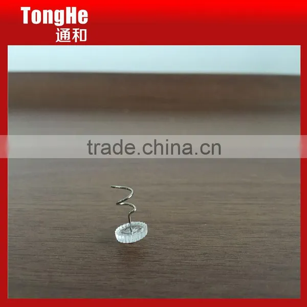 Transparent Cap Spiral Pins For Home Decoration photo-2