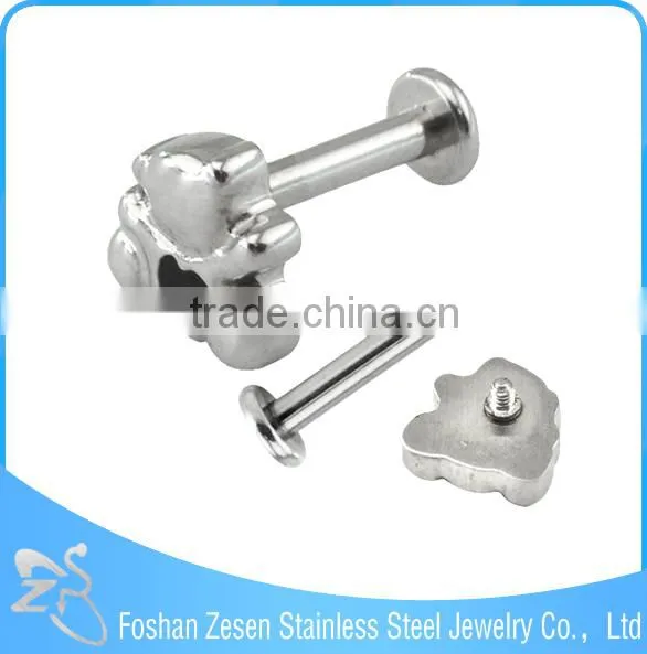 2016 Stainless Steel 16g Lip Rings Piercing Labret Jewelry Piercing Labret Studs photo-6