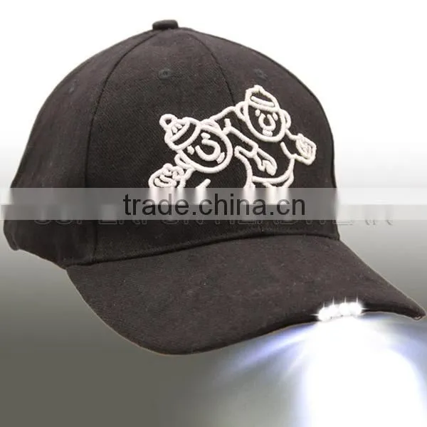 Factory Supply Customized Logo LED Light Baseball Cap photo-3
