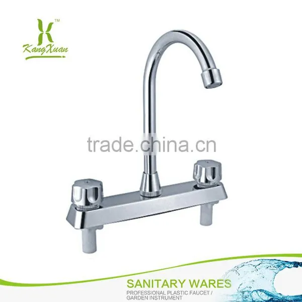 Stainless Steel Tube and Plastic Body Bath Faucet KX85015 photo-5