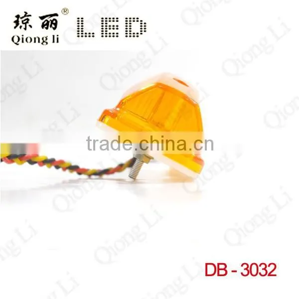 Waterproof Anti-shock 12v/24v Led Side Marker Lights for Truck Trailer Tractor photo-2
