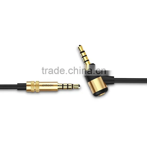 Joyroom S601 3.5mm Aux Car Hands-free Audio Cable For Home Theater DVD IPhone Headphone 100cm Double Plug Stereo Audio Cable Wic photo-5