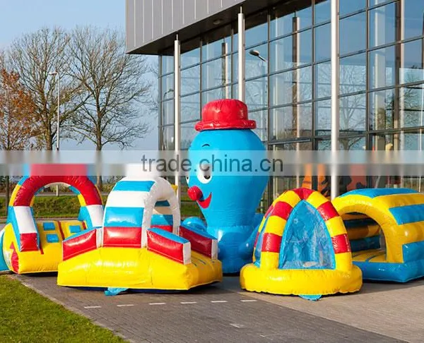 Funny Adult Inflatable Obstacle Course Inflatable Octopus Playground for Sale photo-5