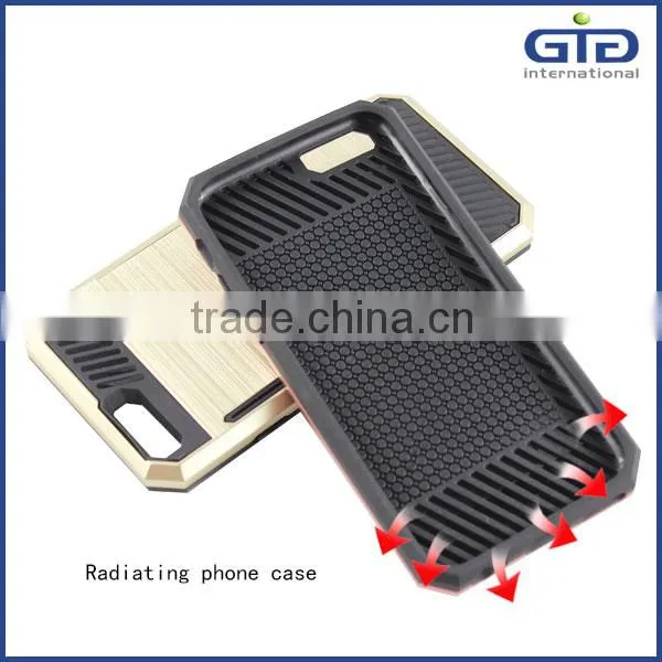 [GGIT] Fashionable OEM 2 in 1 PC+TPU Cover With Card Holder Mobile Phone Case for IPhone 6 photo-4