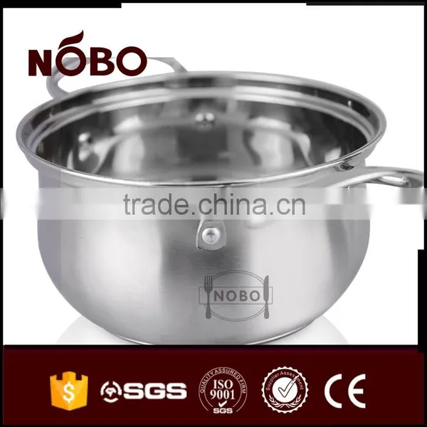 Stainless Steel Cooking Stock Pots With Lid photo-3