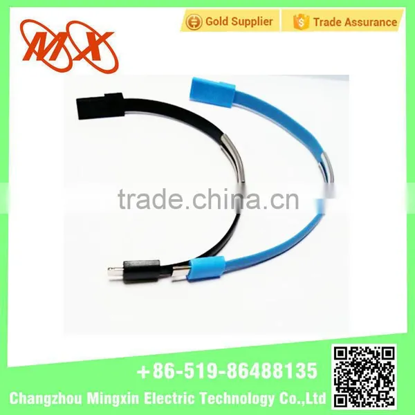 Simple Bracelet Hand Decorate USB Data Cable for IPhone 5/5s/6/6plus photo-3