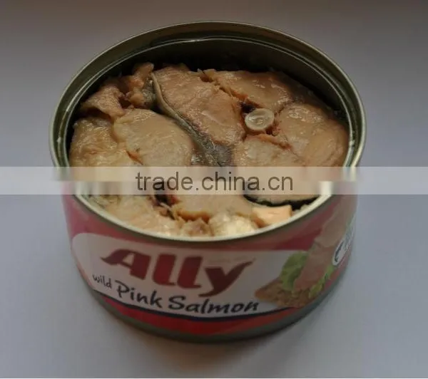 Hight Quality Skinless and Boneless Canned Salmon With Brine photo-5