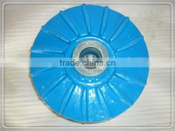 High Chrome 27% & Rubber Slurry Pump End Parts Impeller photo-6