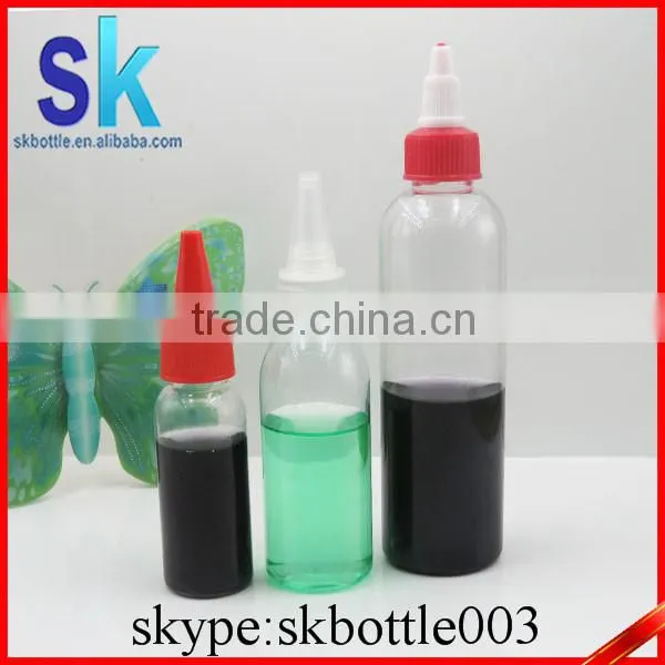 e Liquid 30ml 60ml 120ml Pet Bottle With Twist Cap Plastic Twist Cap Bottle Wholesale photo-2