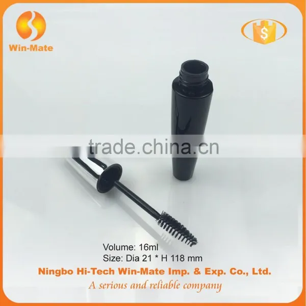 2015 New Silver & Black Flat High Quality Plastic Container for Mascara photo-4