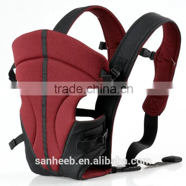 China high quality baby kids 3 ways carrier, polyester colorful baby carrier