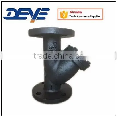 Gray Cast Iron ANSI 125LBS 150LB 200WOG Y-Strainer With Metal Bronze Seat