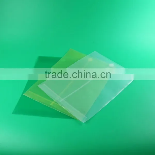 Vertical Sticker Closure Plastic Document Bag in A4 Size, Clear pp File Holder, Presentation File Folders photo-2