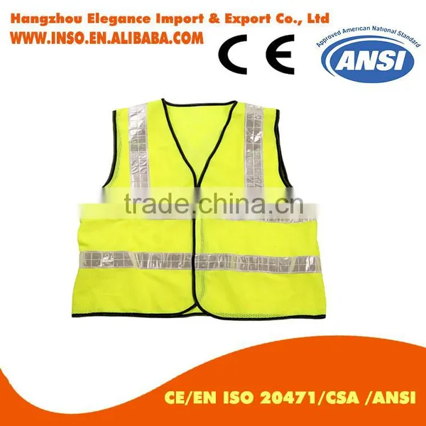 Driver Safety Jacket Reflective Vest For Running Or Cycling Traffic Industrial Working Safety Clothing photo-2
