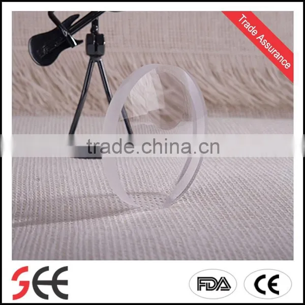 CR39 1.499 Round-Top Bifocal S/F Single Vision Photochromic Semi-finished Optical Lenses photo-2