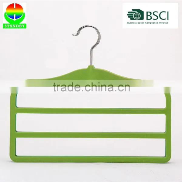 Standby Velvet Flocked Pants Hanger For Kids