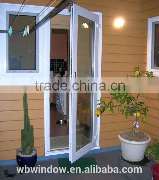 Interior Position and Swning Open Style Pvc Door photo-2